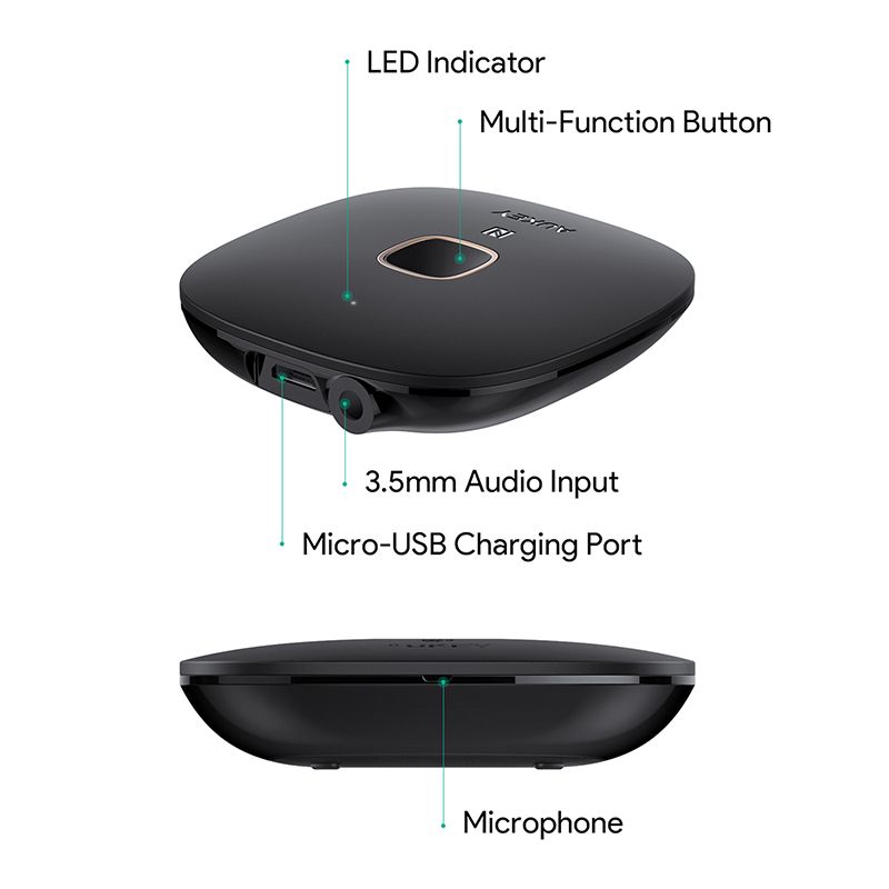 AUKEY receptor BR C16 con Bluetooth 5.0